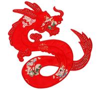SOLUSTRE Elegant Dragon Shaped Clothes Patch Cloth DIY Clothing Sewing Applique Beautiful Mending Clothes Repairing for Embellishing Wallets and T-Shirts