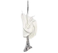 SOLUSTRE Elegant Leather Hair Pin Hair Stick for Women Lightweight Alloy Material Suitable for Wedding and Daily Wearing for Beautiful Ponytail Bun