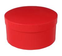SOLUSTRE Elegant round Paper Flower Box with Lid for Preserved Flowers and Bouquets Ready-to-use Design Resistant to Deformation for Proposals Random Color