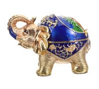 SOLUSTRE Elephant Ashtray Decorative Cigarette Butt Container Practical Ornamental Office and Home Use