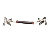SOLUSTRE Ergonomic Oil Painting Frame Clip Metal Separating Clamp for Wet Canvas Carrier Canvas Divider for Artists Sketching and Drawing Practical Art Supply for Classroom and Field Use