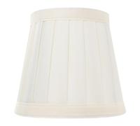SOLUSTRE European Style Replacement Lamp Shade Barrel Shape Pleated Fabric Clamping Dust Protection for Indoor Wall Lamps and Bedside Lighting