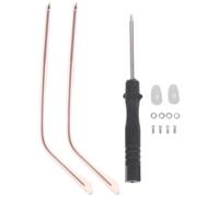 SOLUSTRE Eyeglasses Design Metal Temples Replacement Universal 1 Pair Arms Legs, Skin Friendly and Stylish Broken Spectacle Arm Repair Suitable for Everyday Use