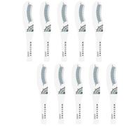 SOLUSTRE Eyelash Ruler with Smooth Edges Lash Measuring Tool 10pcs for Accurate Length Measurement, Made of Sturdy Paperboard, for Eyelash Crafting Salon and Outdoor Use