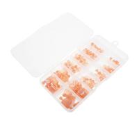 SOLUSTRE False Nail Tips French Tips Plastic Short Square 120pcs White Press on Toenails with Easy Application and Minimizing Shifting for Women for DIY Pedicure and Travel Touchups