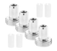 SOLUSTRE Fiber Optic Ceramic Ferrule Cleaner Tube Sleeve Lightweight Stable Performance Metal Ceramic Core Accessories for Professional Use with Fiber Optic Testers and Optical Power Meters