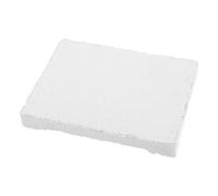 SOLUSTRE Fireproof Brick Jewelry Soldering Block Quartz Material White Compact Portable Versatile Metal Processing for Hobbyists and Professional Jewelers Studio Work