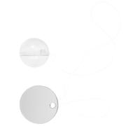 SOLUSTRE Floating Betta Mirror for Fish Tank Decoration, Acrylic and Plastic Floating Ball Design, Suitable for Desktop Aquarium, for Betta Fish Training and Aquarium Décor