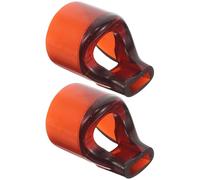 SOLUSTRE Flute Mouthpiece Practice Device 2Pcs Compact Portable for Beginner Flutists Suitable for Music Training Sessions