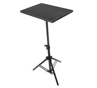 SOLUSTRE Foldable Projector Shelf Tripod Stand Adjustable Telescopic Utility Table for Laptop Tablet and Sound Card Portable Folding Projector Holder for Office Stage Classroom and Home Use