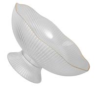 SOLUSTRE Fruit Basket for Kitchen with Stable Base Support and Large Opening Detachable Fruit Tray Suitable for Hotel and Office Use Simple and Elegant Design