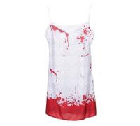 SOLUSTRE Ghost Vintage-inspired Elegant and Cloth Design Material Costume Featuring Breathable Halloween Bride for Women Costumes and Cemetery Bride Cosplay Events