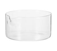 SOLUSTRE Glass Crystallizing Dish Evaporation Tool Laboratory Dish with Spout High Chemical Stability and Acid Alkali Resistance for Laboratory Crystallization Test and Classroom Use