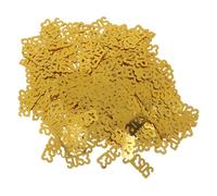 SOLUSTRE Gold Year Confetti Decorative Table Scatters for Party Favors PVC Material Festive Sprinkle for Invitations Gift Boxes Scrapbooks and DIY Crafts