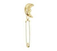 SOLUSTRE Golden Stainless Steel Tea Strainer and Infuser with Star and Moon Design, Lightweight and Sturdy Loose Leaf Tea Steeper for Home and Kitchen Use