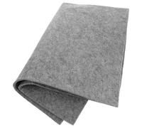 SOLUSTRE Gray Wool Felt Calligraphy Mat 50X70Cm 5Mm Thick Desk Pad for Painting Practice, Student Sketching Cushion, Home Study Writing Mat