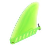 SOLUSTRE Green Tpu Surfboard Fin for Paddle Board with Lightweight and Easy Installation Features, for Surfing and Water Sports Activities