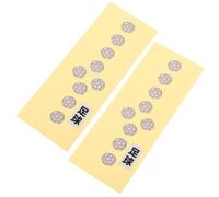 SOLUSTRE Guitar Fretboard Stickers for Beginners and Bassists 2pcs with Unique Soccer Design, Pvc Material Sturdy Musical Instrument Accessories Fit Bass Headstock and Electric Guitar