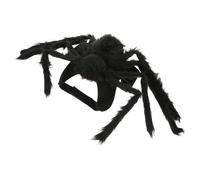 SOLUSTRE Halloween Spider Costume for Pets Black Cotton Spider Clothes with Legs Creative Funny Dog Costume for Small Dogs and Cats Suitable for Photo Shoots and Christmas Festive Use