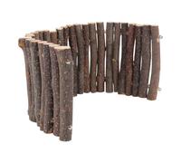 SOLUSTRE Hamster Wood Fence Made of Environmental-friendly Wood, Suitable for Small Animals like Turtles and Hamsters, for Home Or Pet Store Use as A Safe Hiding and Chewing Shelter