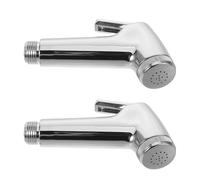 SOLUSTRE Handheld Abs High Head Pressure Sprayer Toilet Spray Bidet 2pcs