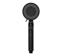 SOLUSTRE Handheld Shower Head High Pressure Shower Sprinkler with Wide Stream and Corrosion Resistant Abs Material for Home Bathrooms and Hotels, Round Shape Design