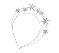 SOLUSTRE Headband to Create on Silver Women to for Star Elegant Rhinestone Easy Put Hair Accessory Stunning Hairstyles with Chic and Noble Design Brides Party