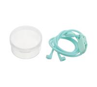 SOLUSTRE Hearing Aid Lanyard Strap, BTE Clip, Silicone Dual Earclip Lanyard, Pressurefree Fit, 34x1.3x0.9cm, for Hearing Aids and Behind-the-Ear Devices, Sports, Home, and Seniors