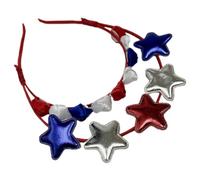 SOLUSTRE Independence Day Patriotic Headband with Five Design Lightweight Decorative Hair Hoop for July Parties Party Accessory for Family Gatherings and Festivities