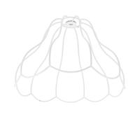 SOLUSTRE Iron Art Lamp Shade: Palace Style Metal Wire Lampshade Frame Cage for Ceiling Desk Lamps - Light Bulb Guard Bracket for Home Aesthetic