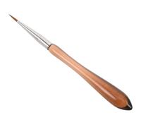 SOLUSTRE Japanese Style Nail Art Liner Brush with Fine Tip for Precise Nail Painting Comfortable to Hold and Control Plastic Brush and Home Use