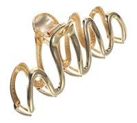SOLUSTRE Jumbo Claw Clip Hair Clamp Metal Hair Clip Not Easy to Deform Or Break Delicate Simple Style for Teen Women Morning Grooming Christmas