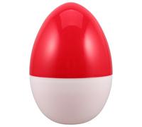 SOLUSTRE Jumbo Fillable Translucent Easter Egg Large Clear Gumball Machines Containers Giant Plastic Empty Easter Egg for Hunt Party Favors Toys White Red