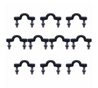 SOLUSTRE Kayak Handle Loop Set 50 Pcs Nylon Black with Screw Nut