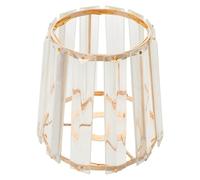 SOLUSTRE Lamp Shade and Glass Ceiling Light Fixture Elegant Golden for Maximizing Brightness and Creating Cozy Illumination Dining Room Lights