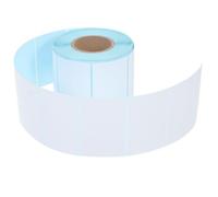 SOLUSTRE Large Address Labels 60mm X 40mm White Paper Self-Adhesive Labels Roll with 700 Sheets, Scratch Resistant, Reusable for Home and Office Use