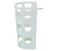 SOLUSTRE Large Capacity Abs Hay Feeder for Rabbits Guinea Pigs and Chinchillas with Fixed Structure and Waste Prevention, Easy to Clean Small Pet Hay Storage Rack for Ferrets and Small