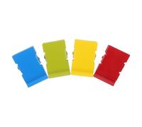 SOLUSTRE Large Metal Binder Clips and 4pcs with Strong Clamping Force Rust-Resistant Finish Paperwork for Organizing Documents at Office or Home