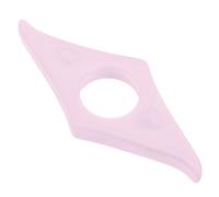 SOLUSTRE Lavender Resin Book Page Holder with Smooth Hole, Multi-Function Reading Holder Fits Books and Hands, Practical Thumb Page Keeper for Reading Support