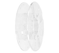 SOLUSTRE Lightweight Plastic Wire Reel Spool 0.25kg for Wire Management and Extension Cord Storage Suitable for On-the-go Use and Fishing Lines