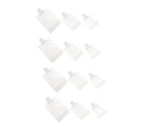 SOLUSTRE Lotion Storage Bag Travel Lotion Pouch 12Pcs Liquid Self-Supporting Suction Nozzle Bag Easy to Carry Convenient for Daily Life and Travel 20X15X6Cm