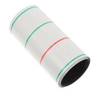 SOLUSTRE Magnetic Dry Erase Strips with Red Four-line Design Reusable Whiteboard Stickers for Teachers Small Magnetic Labels for Home School Classroom Use Metal Surfaces