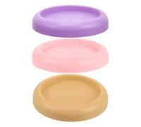 SOLUSTRE Magnetic Sewing Needle Box Compact and Portable 3pcs with Organized Tray Structure and Round Pin Cushions for Sewing, for Embroidery Home DIY Projects