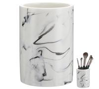 SOLUSTRE Marbling Gargle Cup for Bathroom Home Use, Resin Material Lightweight Design and Unique Elegant Marble Pattern, Suitable for Hotel and Daily Oral Care