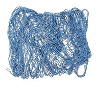 SOLUSTRE Mediterranean Style Fish Net Wall Hanging Decor Ocean Themed Coastal Beach Wall Art White Decorative Fishing Net for Bedroom Living Party and Wedding Accents