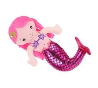 SOLUSTRE Mermaids Dolls: Soft And Cuddly Mermaid Stuffed Animal For Home Decor & Travel - Plush Doll For Birthday And Holiday Present