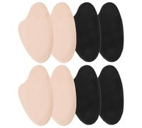 SOLUSTRE Metatarsal Cushion Support with Silicone and Sponge Material 4 Pairs for Forefoot Support Adheres to Shoes for Comfortable Walk, for Business Shoes and Flats