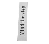 SOLUSTRE Mind The Step Warning Sign Caution Mind The Step Sign Boards for Stairs Caution