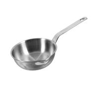 SOLUSTRE Mini Stainless Steel Frying Pan Non Stick Omelet Maker for Home Cooking Cookware with Even Heat Distribution for Eggs Pancakes Sauces