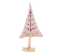 SOLUSTRE Miniature Tree Figurine Small Xmas Tabletop Decoration for Home Holiday Decor Stylish Winter Tree Ornament Photo Prop for Festive Cheer and Seasonal Setup